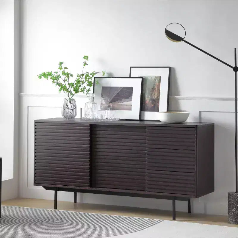 Mobile buffet Andy Mid Century 62.4 con 2 ante e 3 cassetti