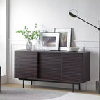 Mobile buffet Andy Mid Century 62.4 con 2 ante e 3 cassetti