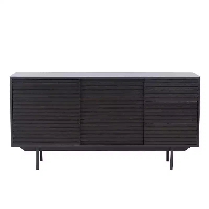 Mobile buffet Andy Mid Century 62.4 con 2 ante e 3 cassetti