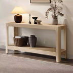 Consolle in legno con ripiano aperto Bobby Modern Farmhouse