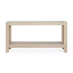 Consolle in legno con ripiano aperto Bobby Modern Farmhouse