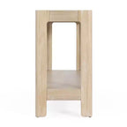 Consolle in legno con ripiano aperto Bobby Modern Farmhouse