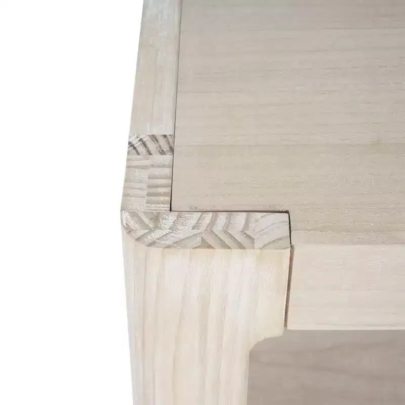Consolle in legno con ripiano aperto Bobby Modern Farmhouse