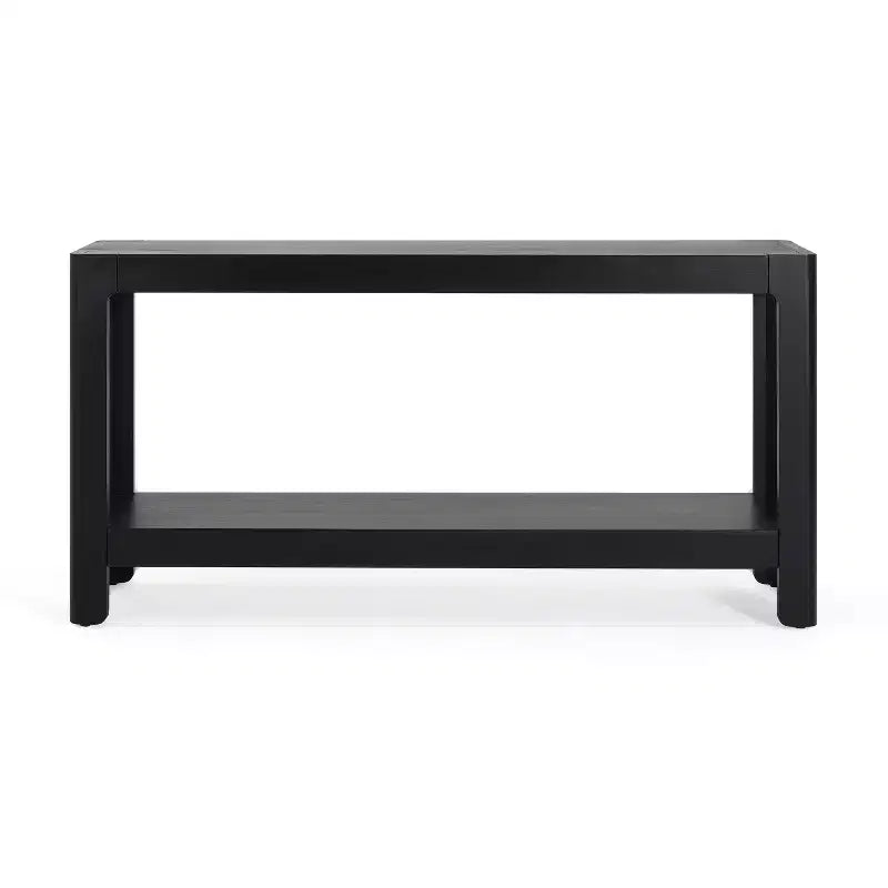 Consolle in legno con ripiano aperto Bobby Modern Farmhouse