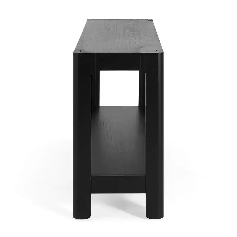 Consolle in legno con ripiano aperto Bobby Modern Farmhouse