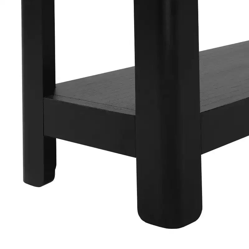 Consolle in legno con ripiano aperto Bobby Modern Farmhouse
