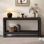 Christopher Knight Home Bobby Modern Farmhouse Wood Console Table with Open Shelf