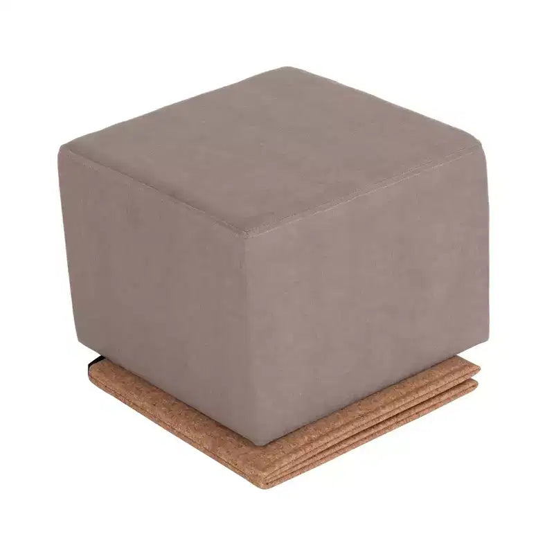 Pouf Contenitore Cubo in Tessuto di Sughero The Vineyard Collection