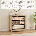 Cassettiera a 3 cassetti Comò alto moderno Boho con gambe curve, dettagli in rattan e contenitore versatile per camera da letto, soggiorno, ingresso o balcone