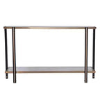 Thornsett Console Table with Mirrored Top - Champagne - SEI