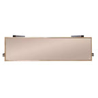 Consolle con specchio - color champagne -