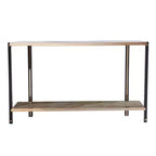 Consolle con specchio - color champagne -
