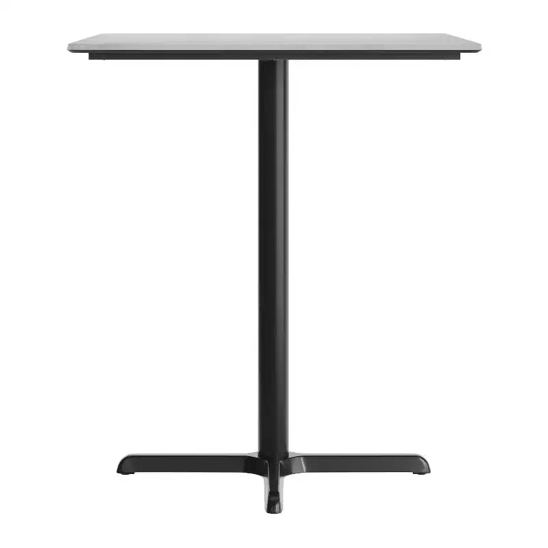 Acadia Tabletop con tecnologia TopGuard HPL e base alta da bar