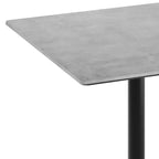 Acadia Tabletop con tecnologia TopGuard HPL e base alta da bar