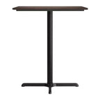 Acadia Tabletop con tecnologia TopGuard HPL e base alta da bar