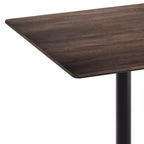 Acadia Tabletop con tecnologia TopGuard HPL e base alta da bar
