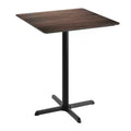 Acadia Tabletop con tecnologia TopGuard HPL e base alta da bar