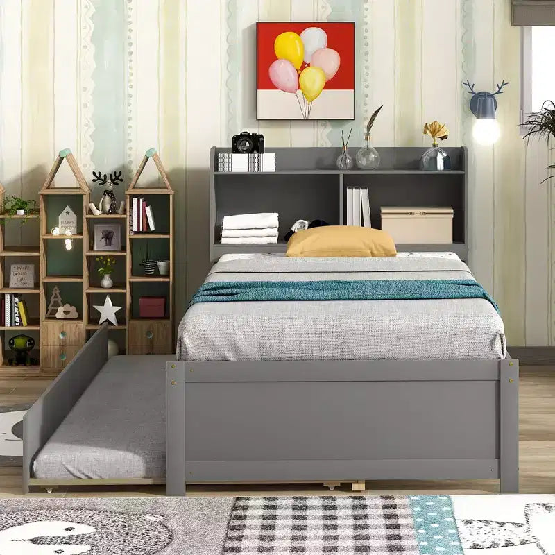 Telaio Letto Queen, Design Silenzioso, Elevata Capacità di Carico, Supporto a Doghe Metalliche