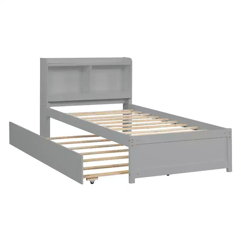 Telaio Letto Queen, Design Silenzioso, Elevata Capacità di Carico, Supporto a Doghe Metalliche