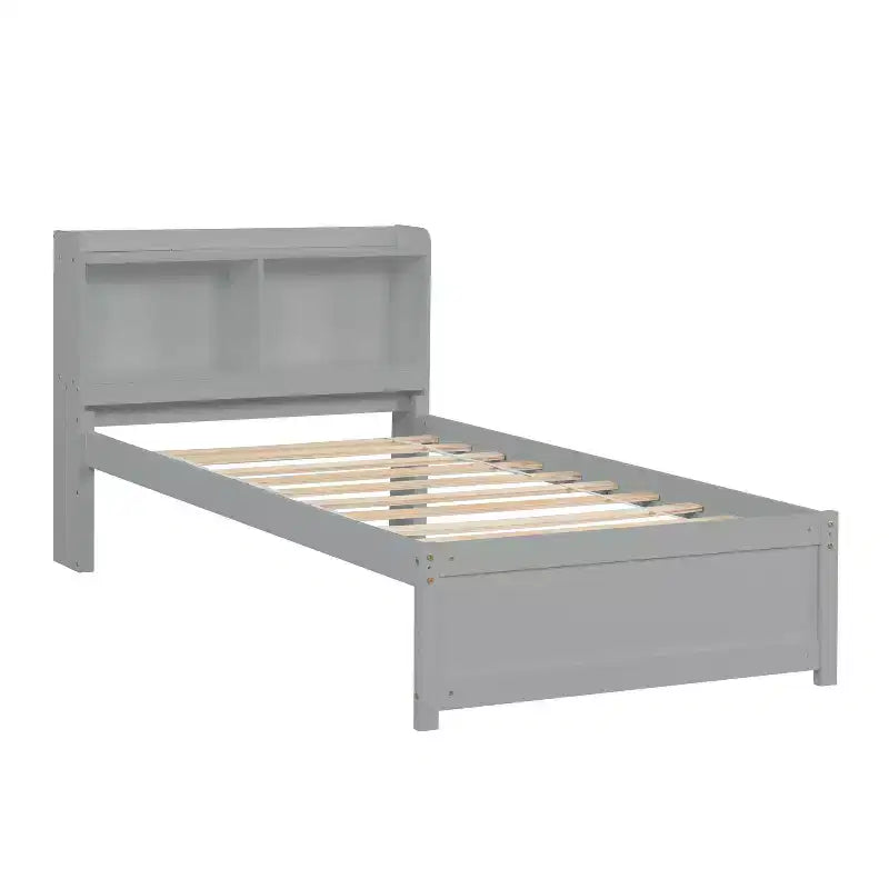 Telaio Letto Queen, Design Silenzioso, Elevata Capacità di Carico, Supporto a Doghe Metalliche