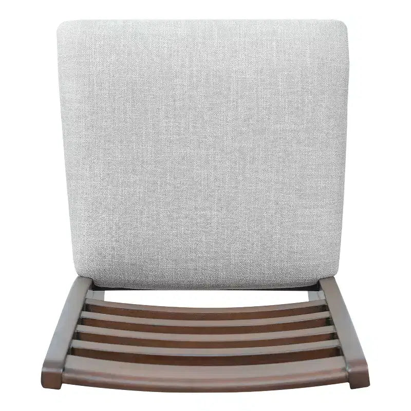 Set di 4 Sedie da Pranzo Stile Rustico Smith con Schienale Alto a Scaletta